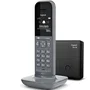 Gigaset CL390 Pack DUO Teléfono Inalámbrico Analógico con Pantalla Grande, Monitor de Bebé, Agenda 150 Contactos, Color Gris